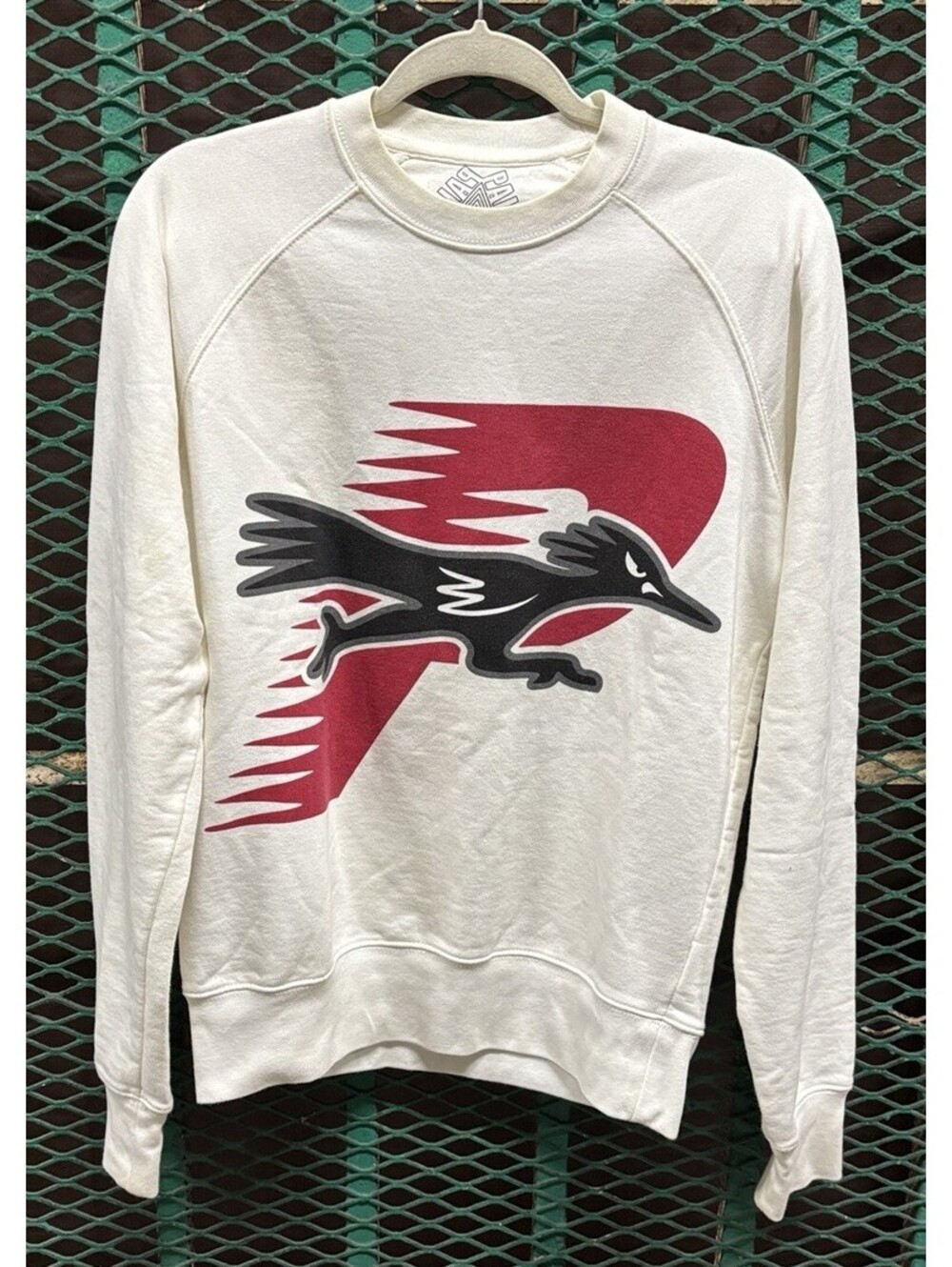 Palace Skateboard Roadrunner P Logo White Sweatshirt Small Med 2016 Rare Shirt